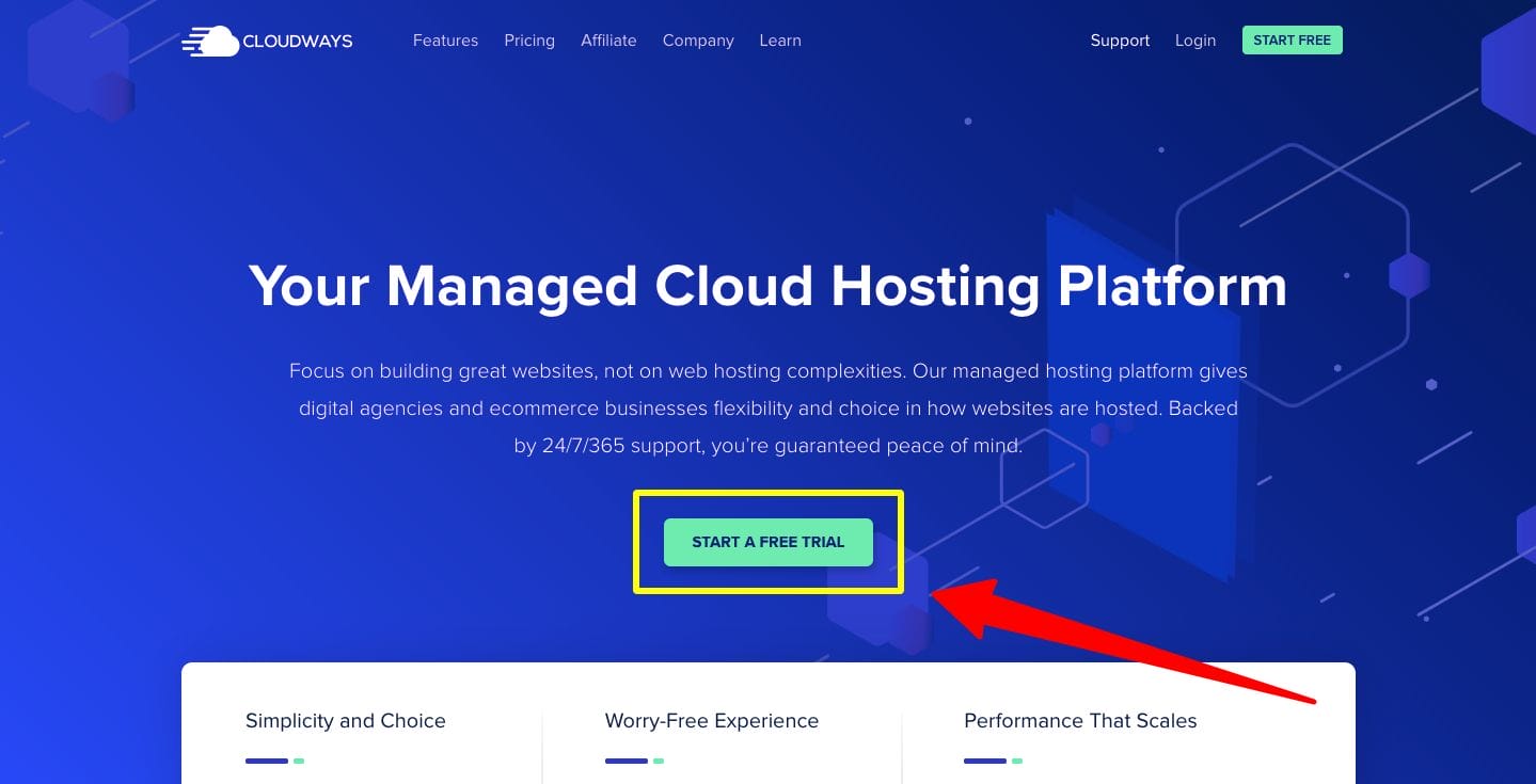 Cloudways Free Trial