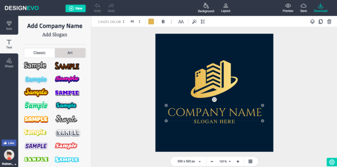 DesignEvo UI DesignEvo UI