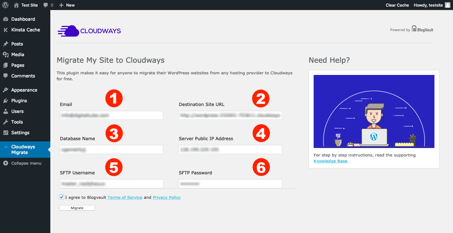 Cloudways Migrator Configuration