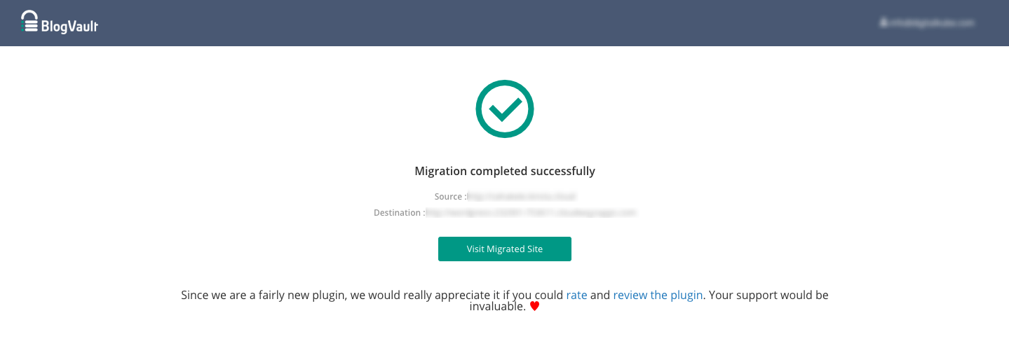 Cloudways WordPress Migration Completed