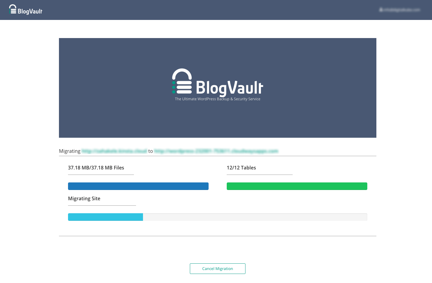 Cloudways WordPress Migration