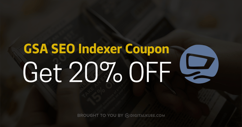 GSA SEO Indexer Coupon
