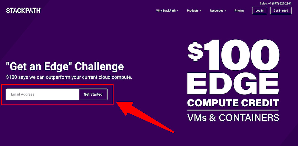 StackPath $100 Credit for Edge Computing
