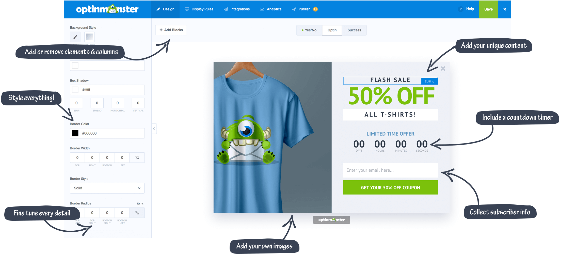 OptinMonster Visual Offer