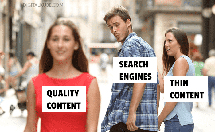 Thin Content and Search Engines
