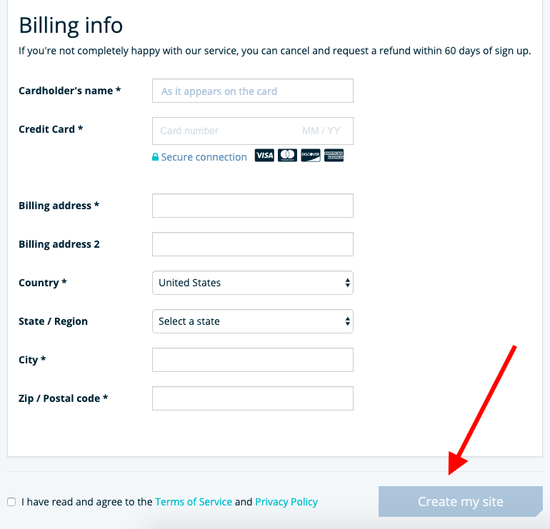 WP Engine Billing Info