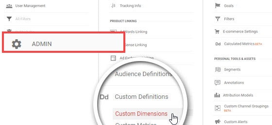 Google Analytics Custom Dimensions