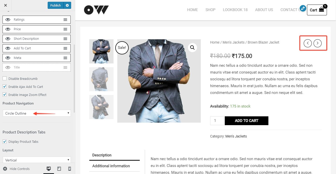 Astra Product Navigation