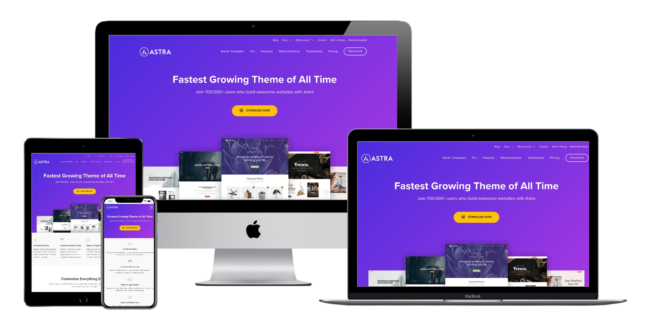 Astra Responsiveness