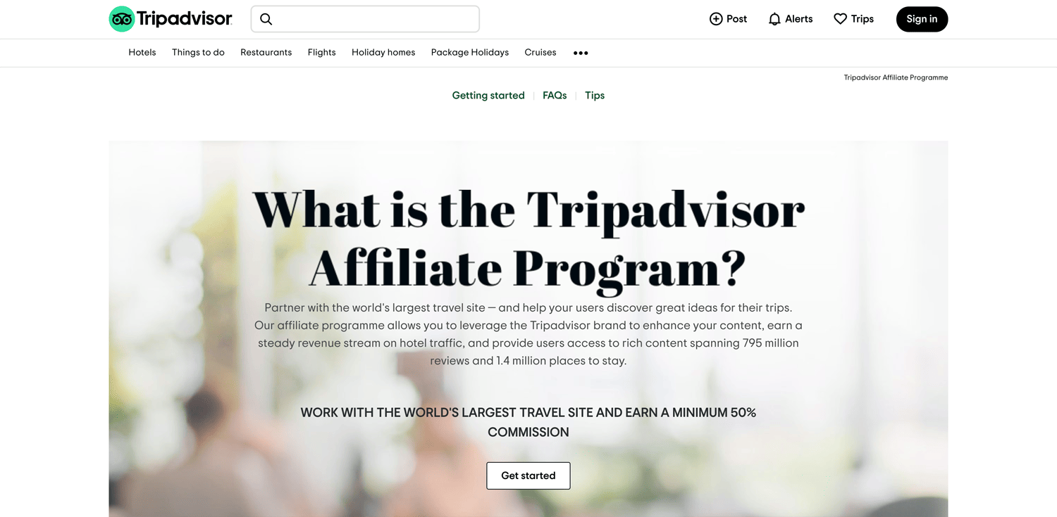 Tripadvisor Affiliates