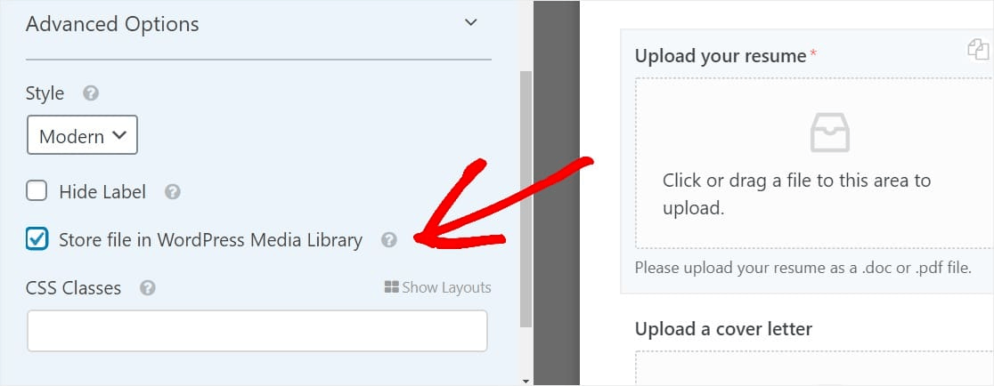 Store Uploaded Files in WordPress Media Library