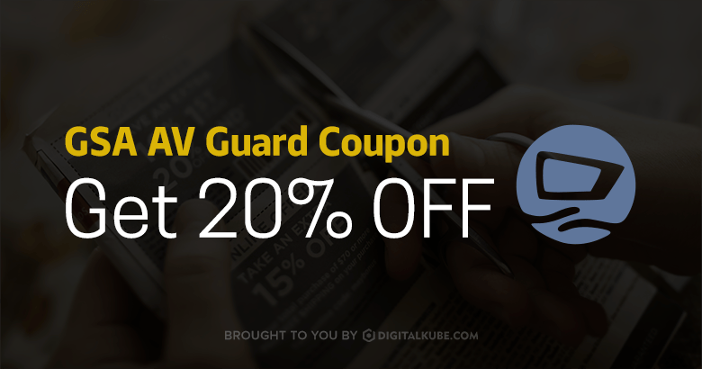 GSA AV Guard Coupon