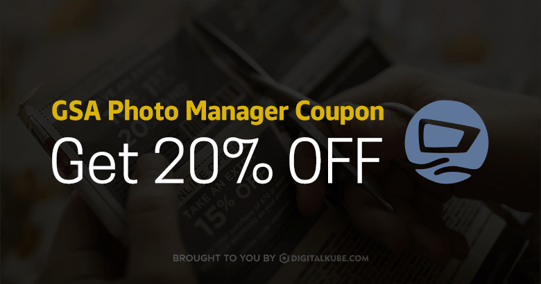 GSA Photo Manager Coupon