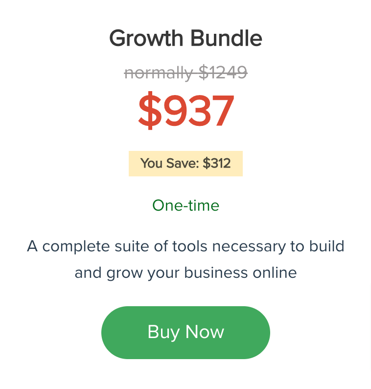Astra Growth Bundle On-Time Pricing