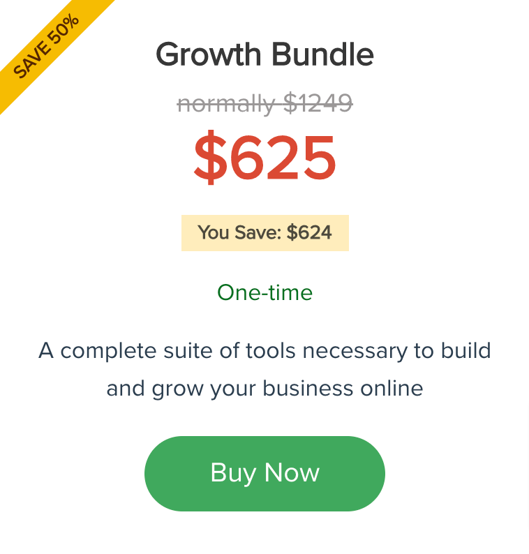 Astra Growth Bundle Pricing During Black Friday Sale