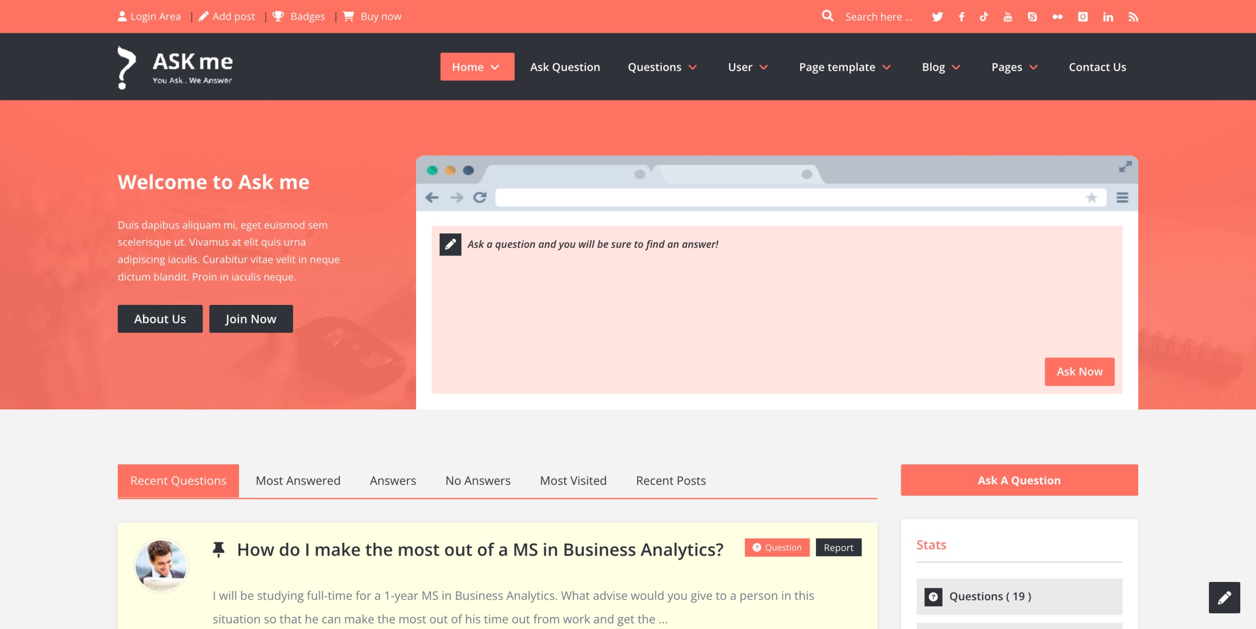 20+ Best Question and Answer WordPress Themes in 2025